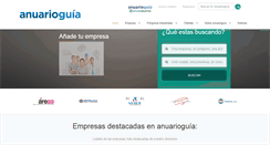 Desktop Screenshot of anuarioguia.com